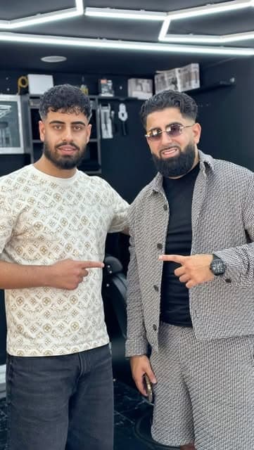 Yusuf with a happy client